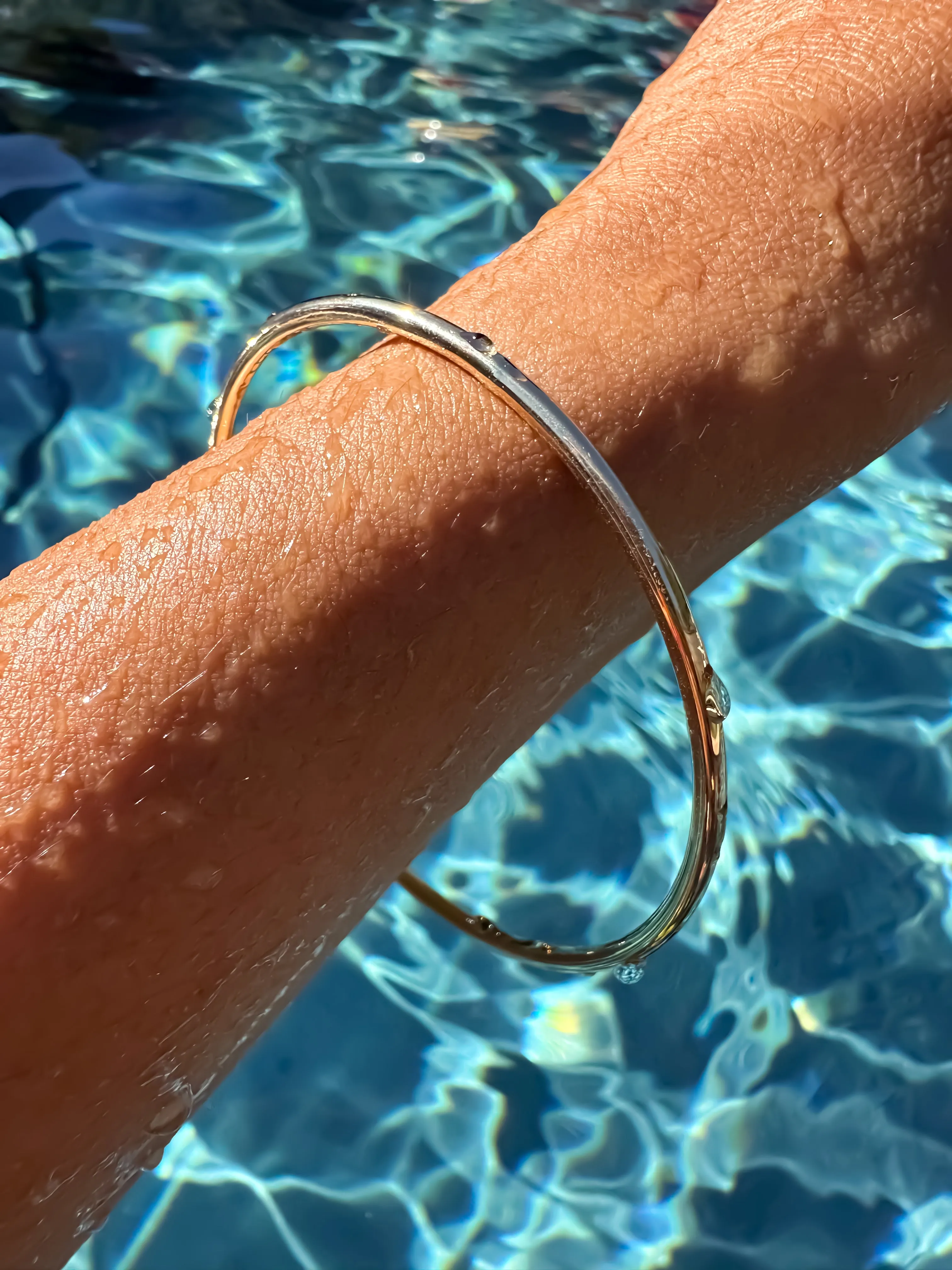 14k Gold Bangle