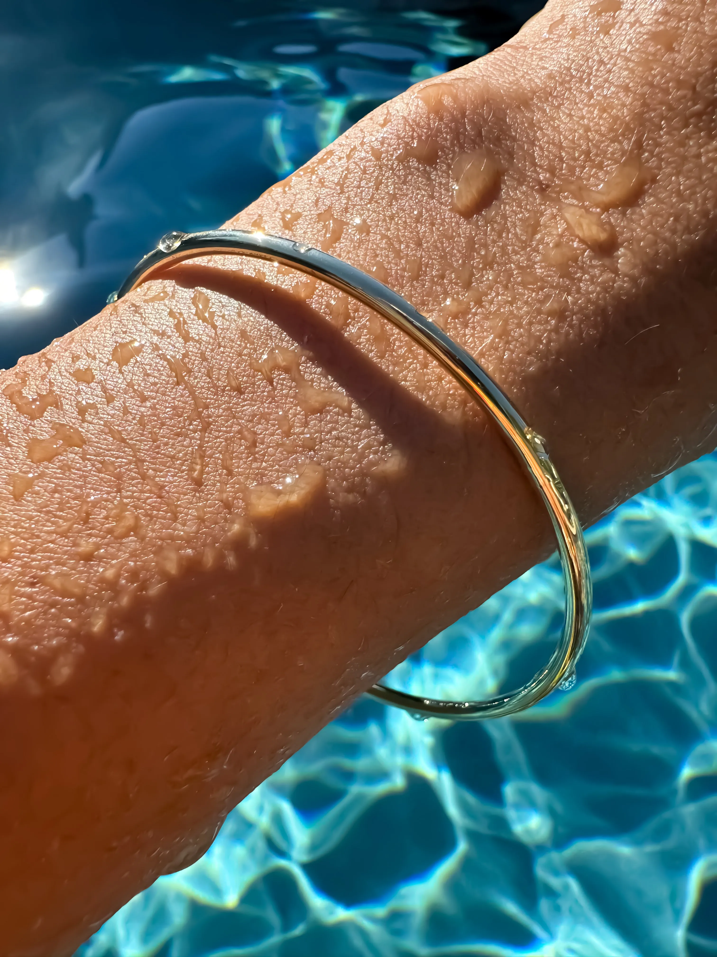14k Gold Bangle