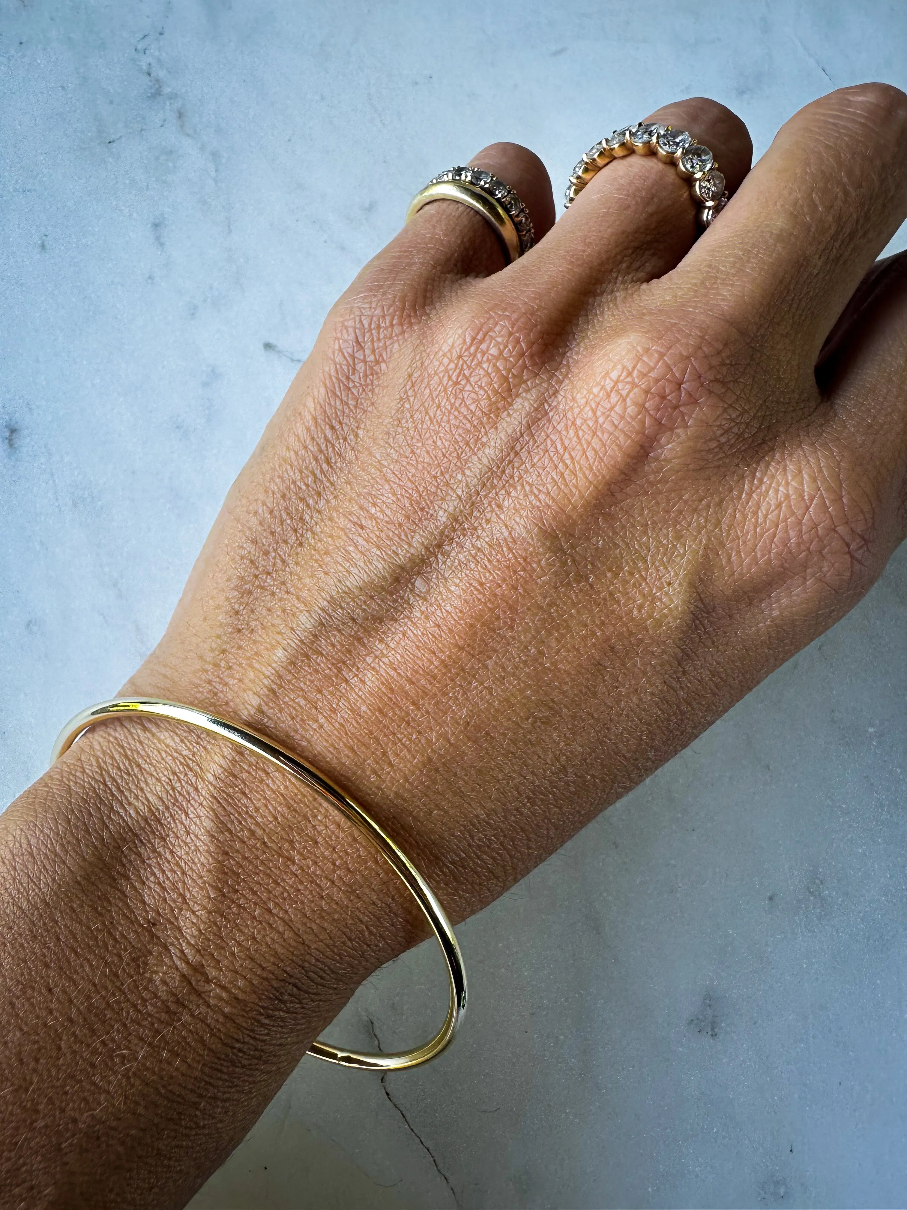 14k Gold Bangle