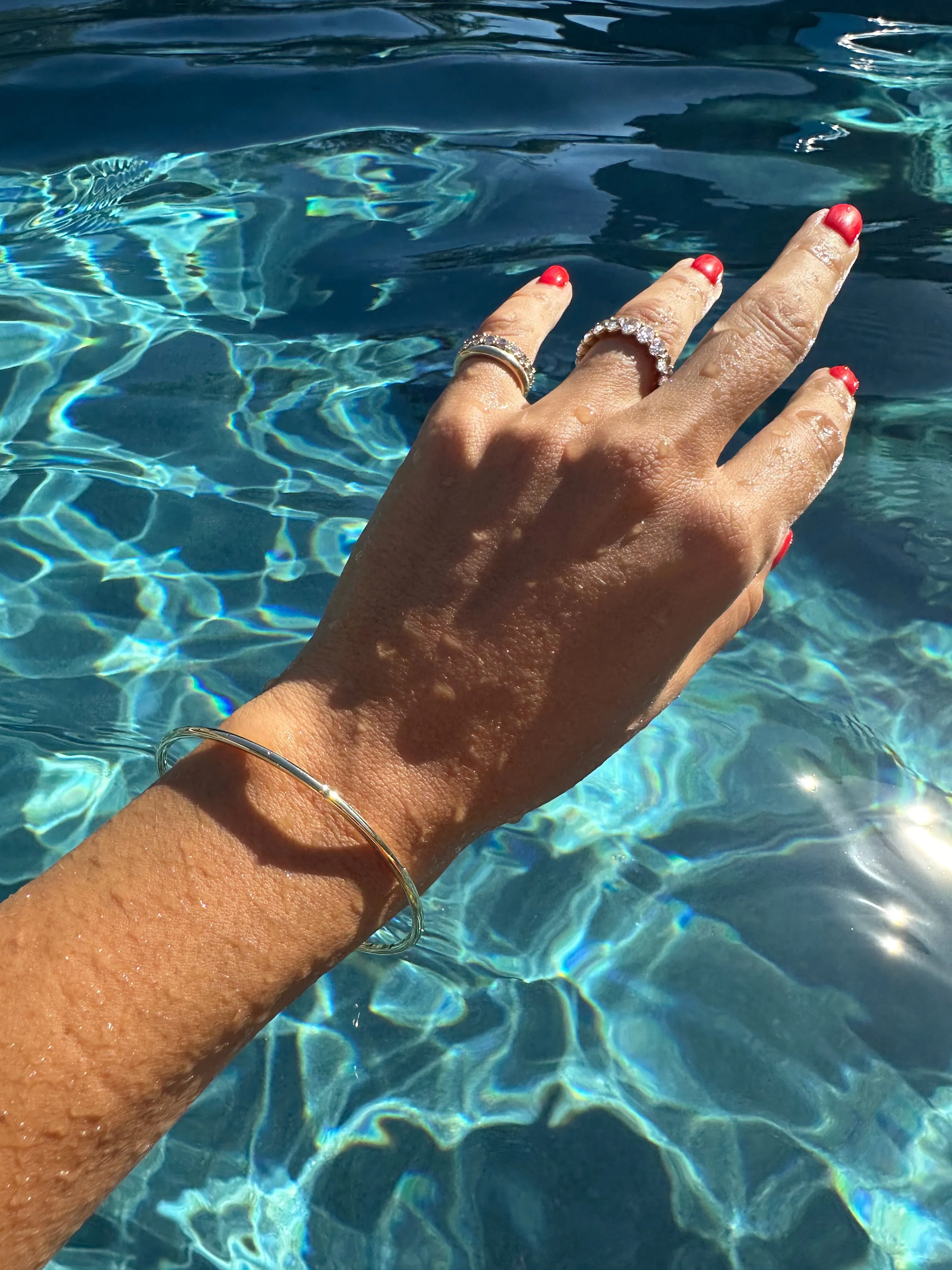 14k Gold Bangle