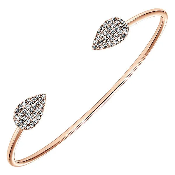 14k Pink Gold Byblos