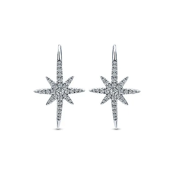 14k White Gold Starlis Drop