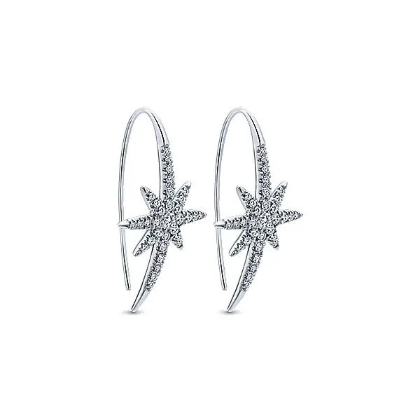 14k White Gold Starlis Drop