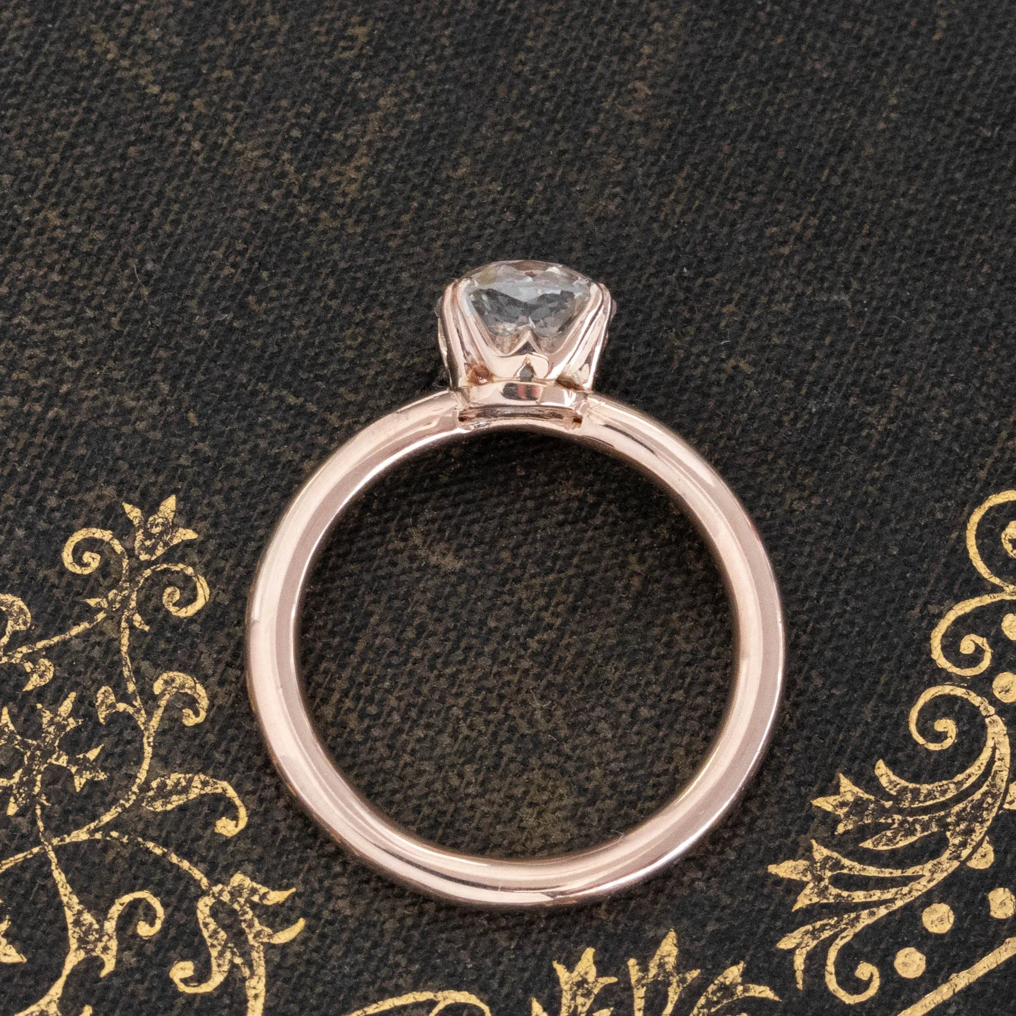 1.51ct Old Mine Cut Diamond Solitaire, GIA J VS2