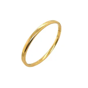 18K Yellow Gold Vermeil Elegance Bangle