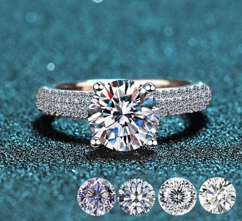 2 Carat Round Diamond Engagement Ring