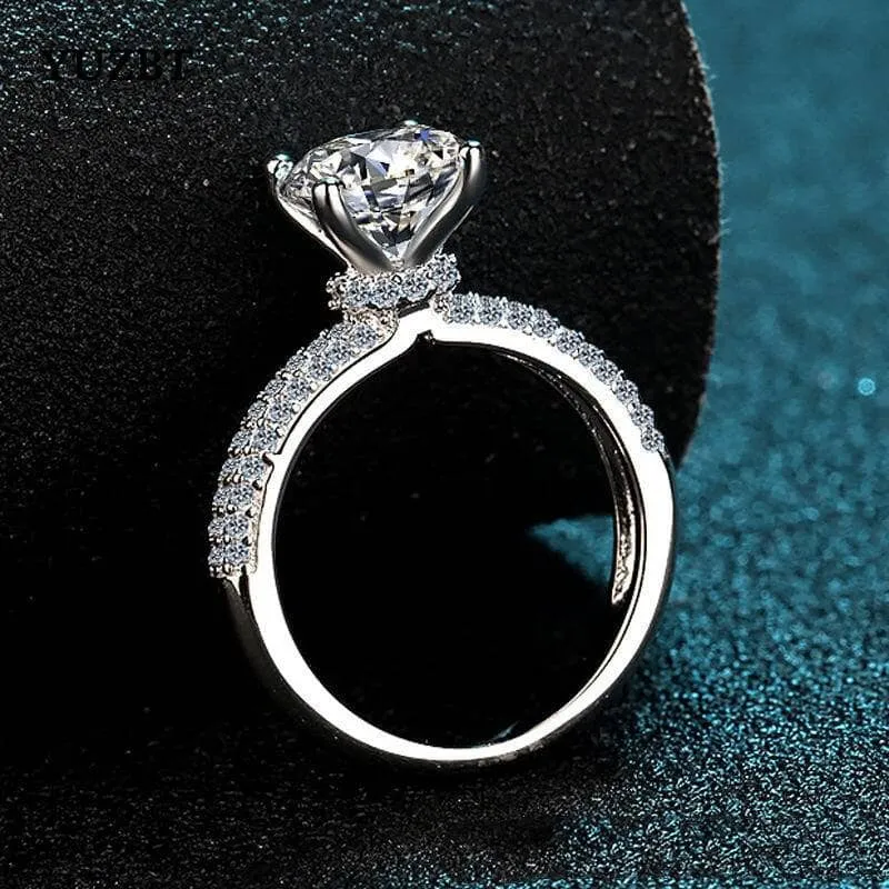 2 Carat Round Diamond Engagement Ring