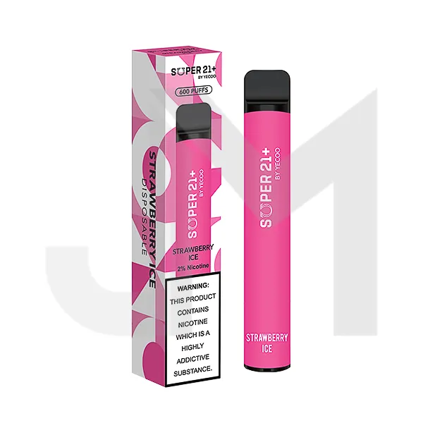 20mg Super21  By Yecoo Disposable Vape Device 600 Puffs