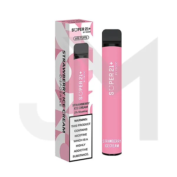 20mg Super21  By Yecoo Disposable Vape Device 600 Puffs