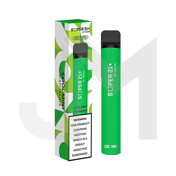 20mg Super21  By Yecoo Disposable Vape Device 600 Puffs