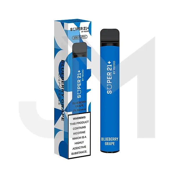 20mg Super21  By Yecoo Disposable Vape Device 600 Puffs