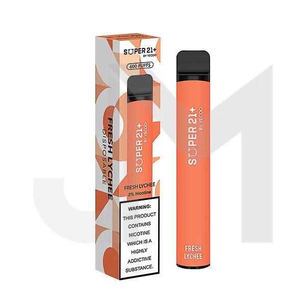 20mg Super21  By Yecoo Disposable Vape Device 600 Puffs