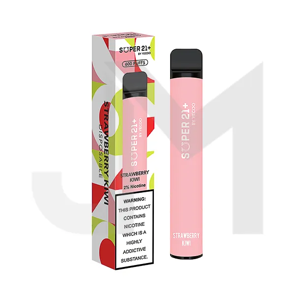 20mg Super21  By Yecoo Disposable Vape Device 600 Puffs