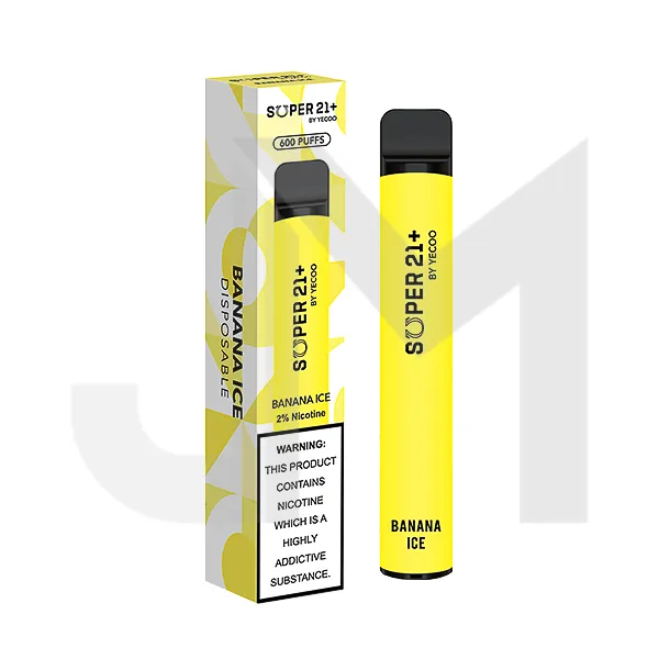 20mg Super21  By Yecoo Disposable Vape Device 600 Puffs