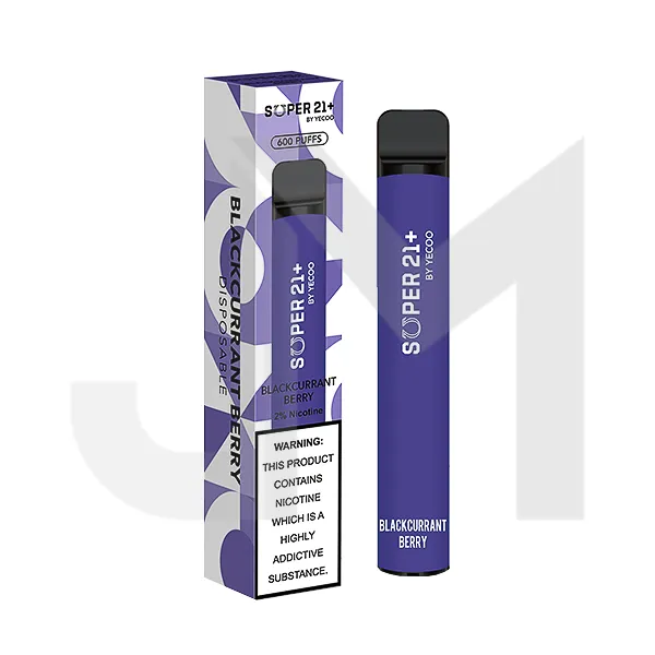 20mg Super21  By Yecoo Disposable Vape Device 600 Puffs