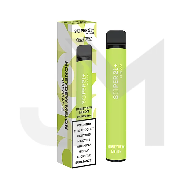 20mg Super21  By Yecoo Disposable Vape Device 600 Puffs