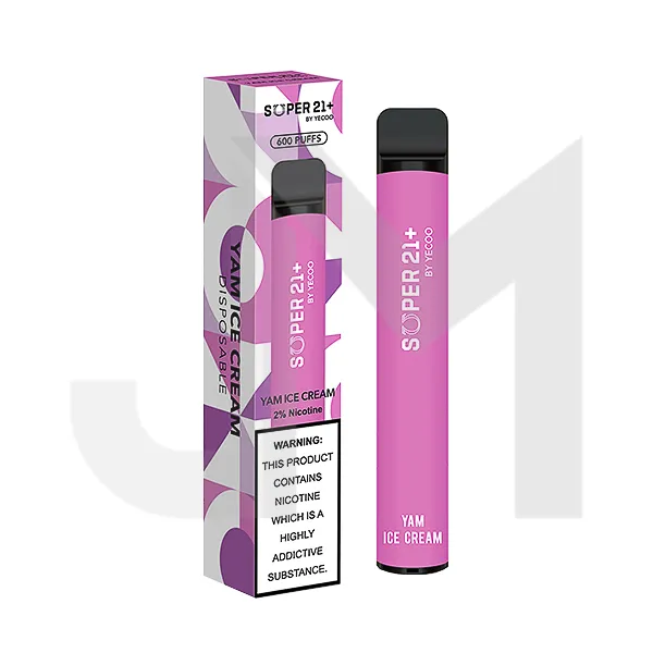 20mg Super21  By Yecoo Disposable Vape Device 600 Puffs