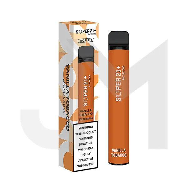 20mg Super21  By Yecoo Disposable Vape Device 600 Puffs
