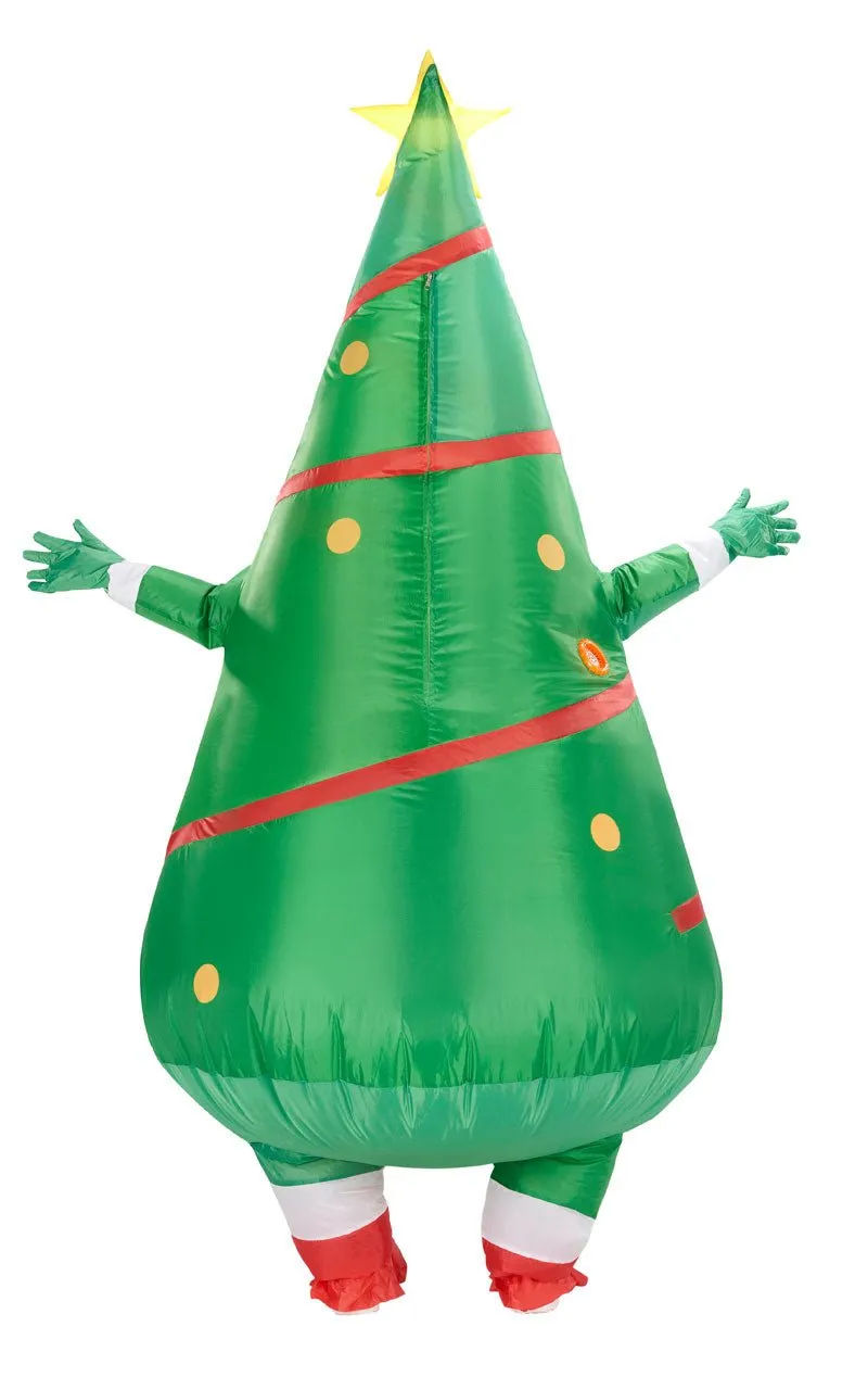 Adult Inflatable Christmas Tree Costume