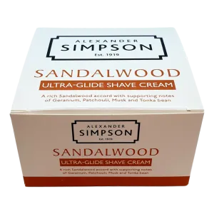 Alexander Simpson Est. 1919 Sandalwood Ultra-Glide Shave Cream 180ml