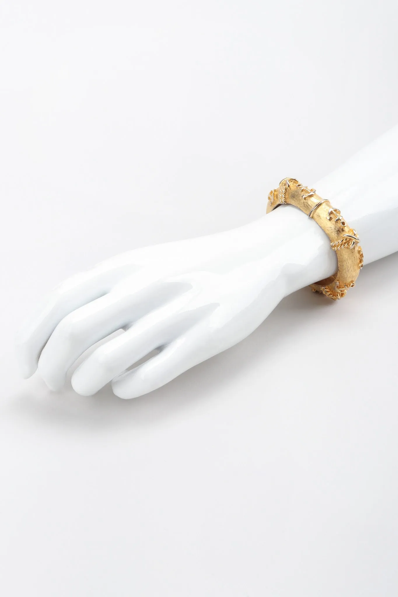 Anchor Cuff Bracelet