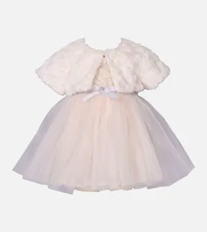 Angela Party Dress with Cardigan