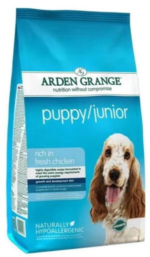Arden Grange Rich in Fresh Chicken Puppy/Junior Food