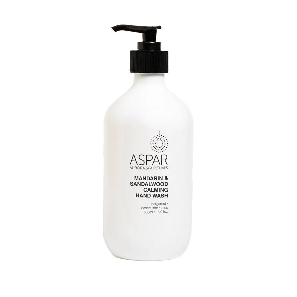 ASPAR - Calming Hand Wash 500ml - Mandarin & Sandalwood