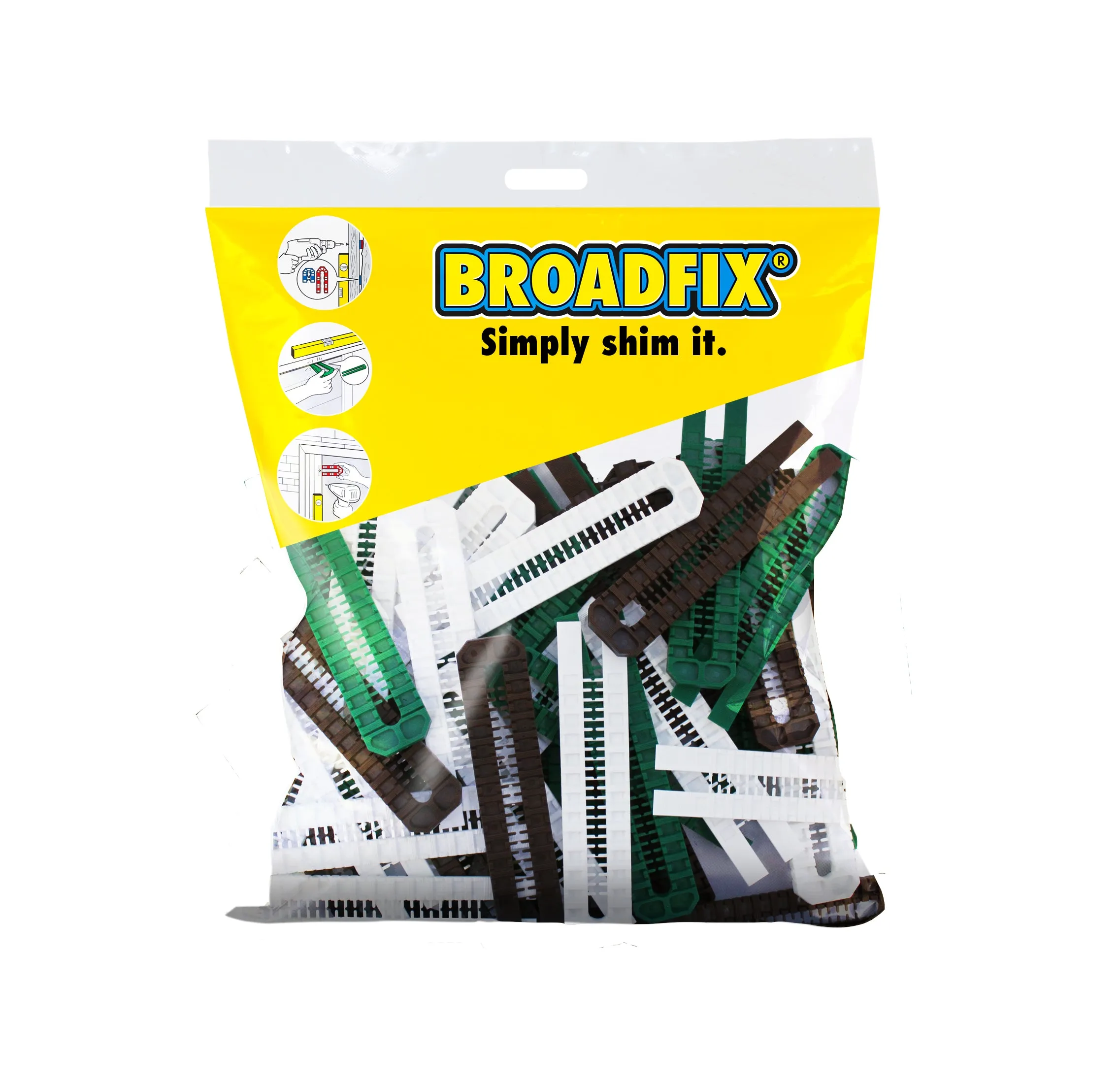 Assorted Double Snap Wedges Bag of 50