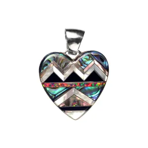 Aztec "Little One" Heart Pendant