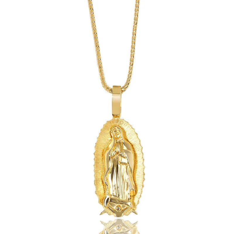 Baby Lady of Guadalupe Piece (Solid Gold)