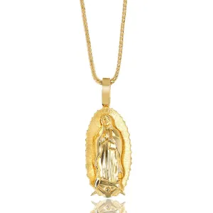 Baby Lady of Guadalupe Piece (Solid Gold)