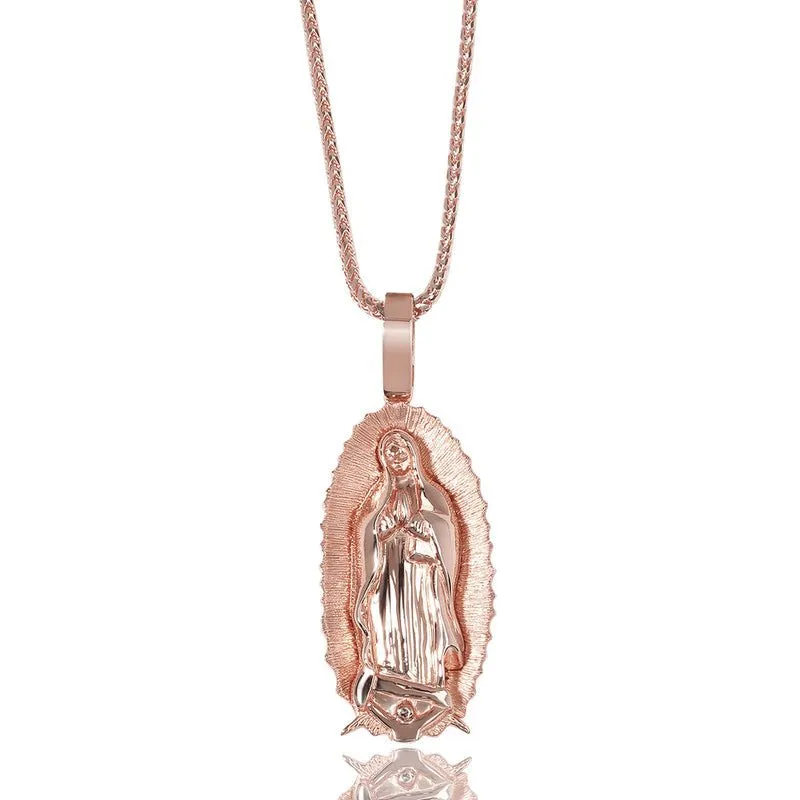 Baby Lady of Guadalupe Piece (Solid Gold)