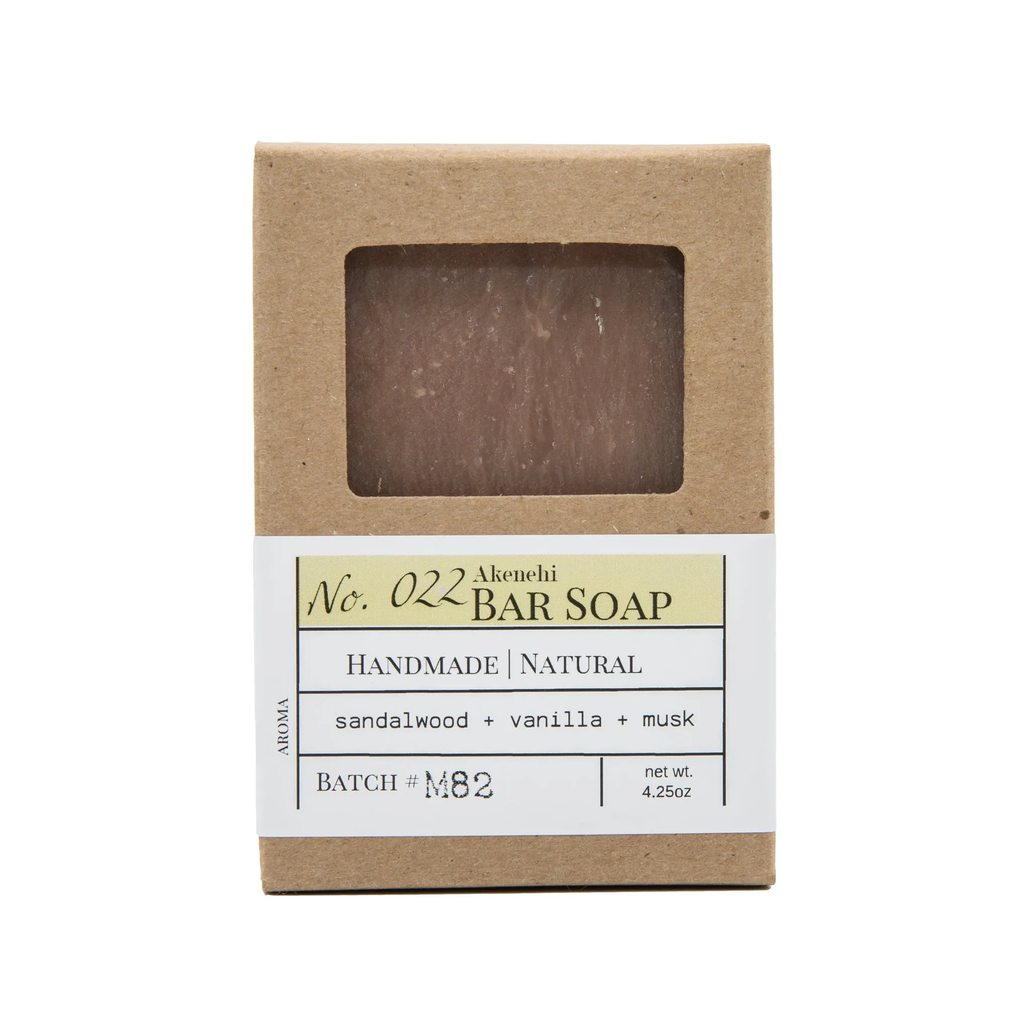 Bar Soap Scent #022 | Handmade | sandalwood   vanilla aroma