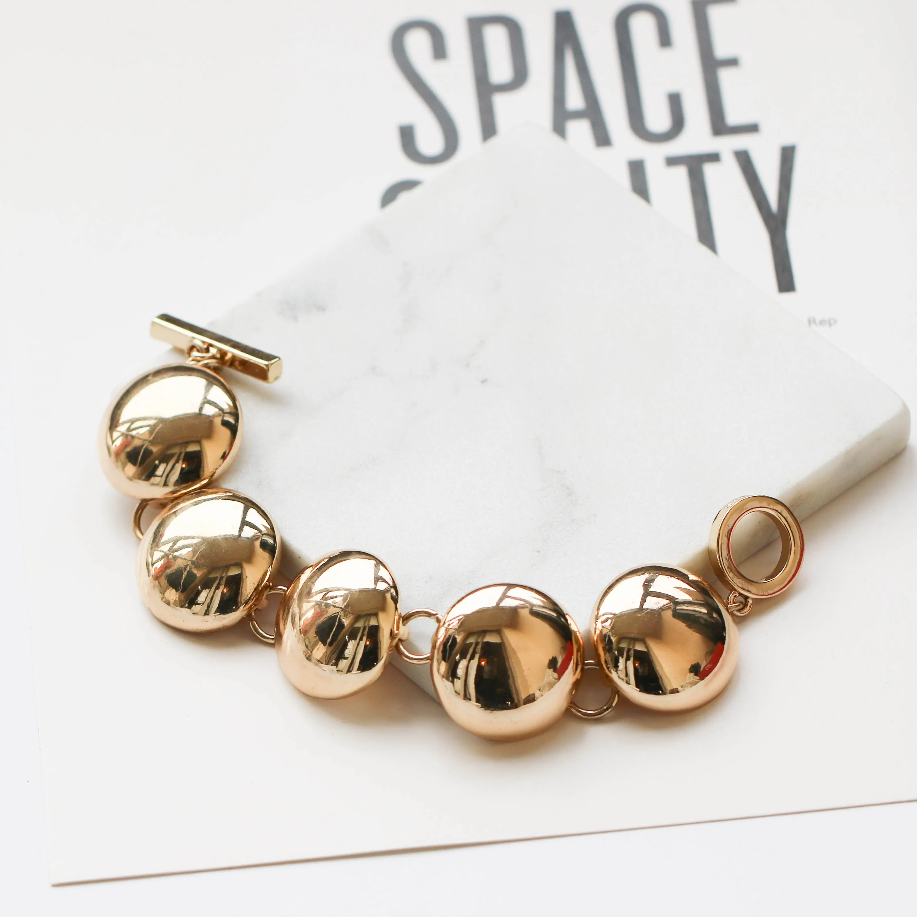 beautiful shining gold Bracelets