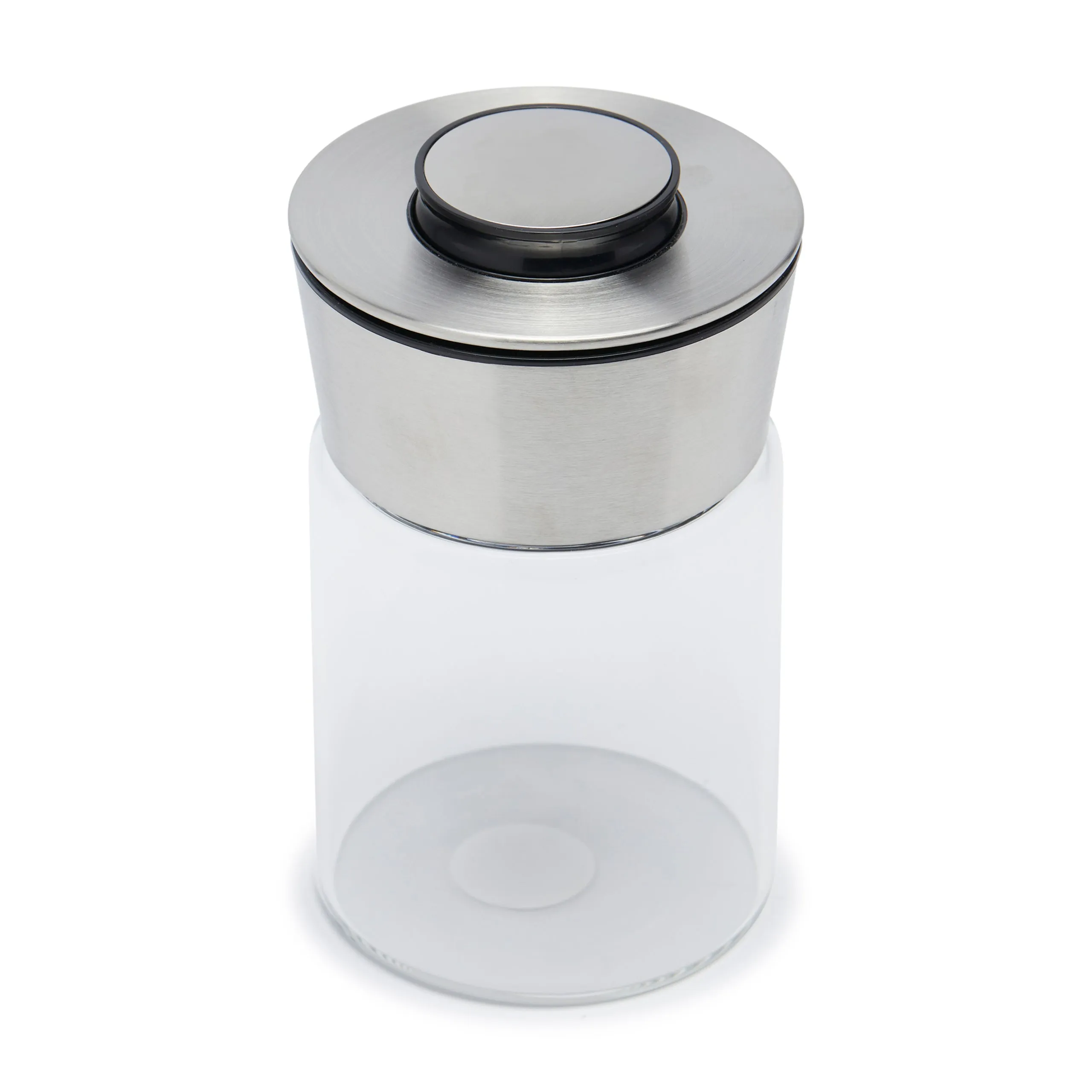 BELMONT BOROSILICATE GLASS STORAGE JAR WITH LID (650 ML)