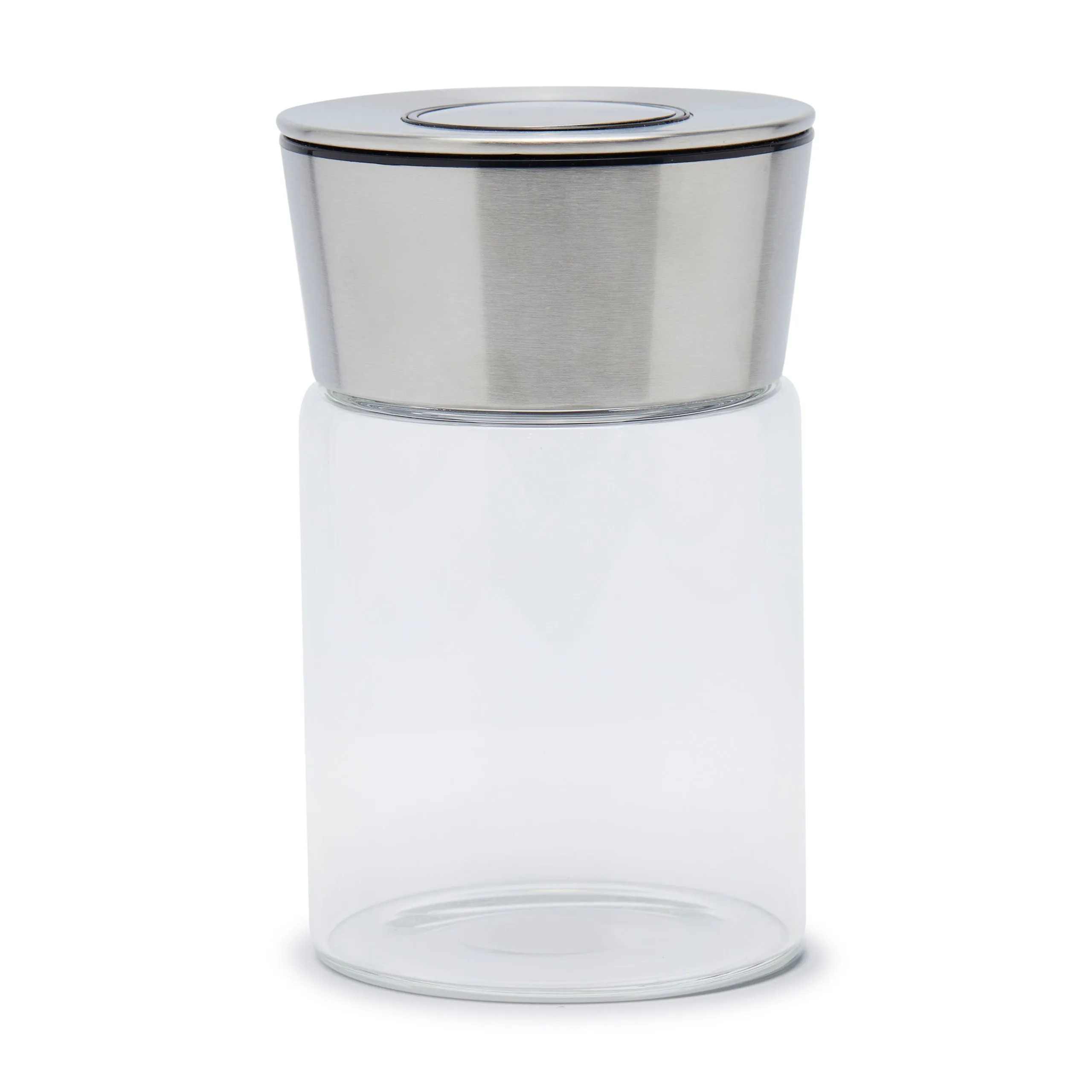 BELMONT BOROSILICATE GLASS STORAGE JAR WITH LID (650 ML)