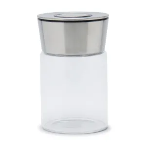 BELMONT BOROSILICATE GLASS STORAGE JAR WITH LID (650 ML)