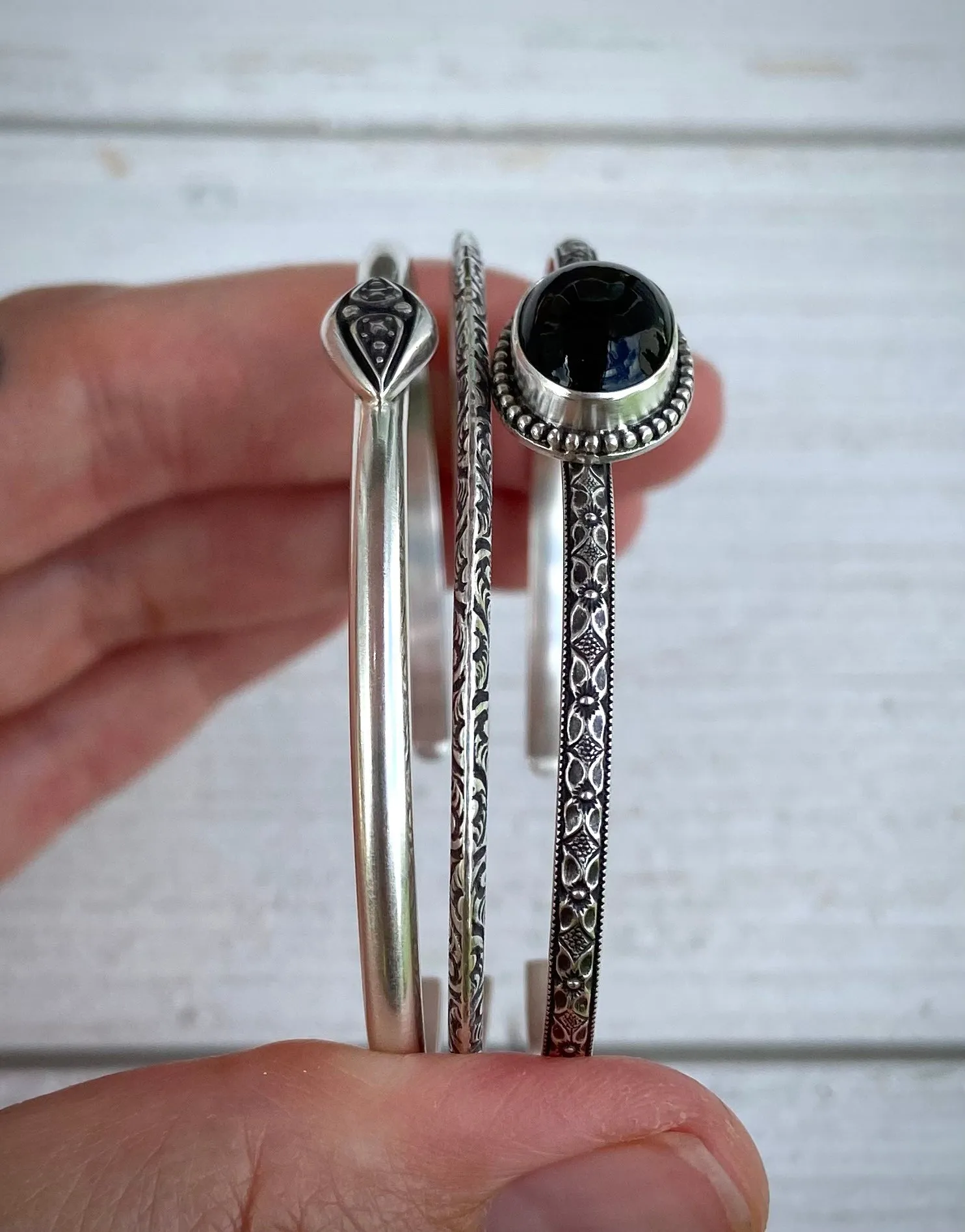 Black Sunstone Stacker Set
