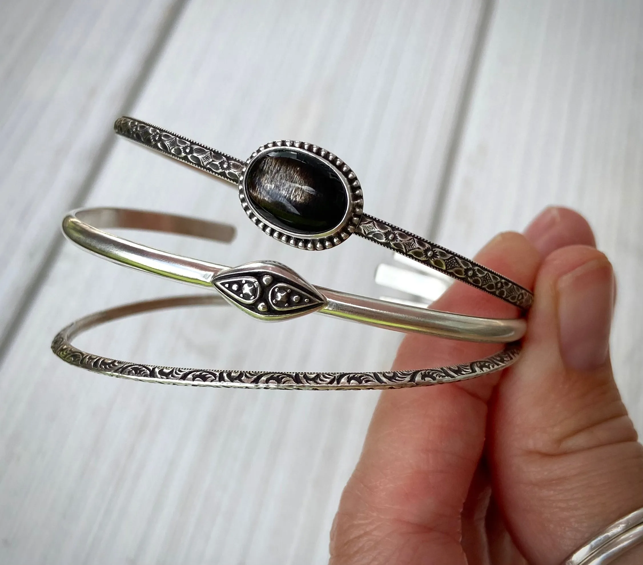 Black Sunstone Stacker Set