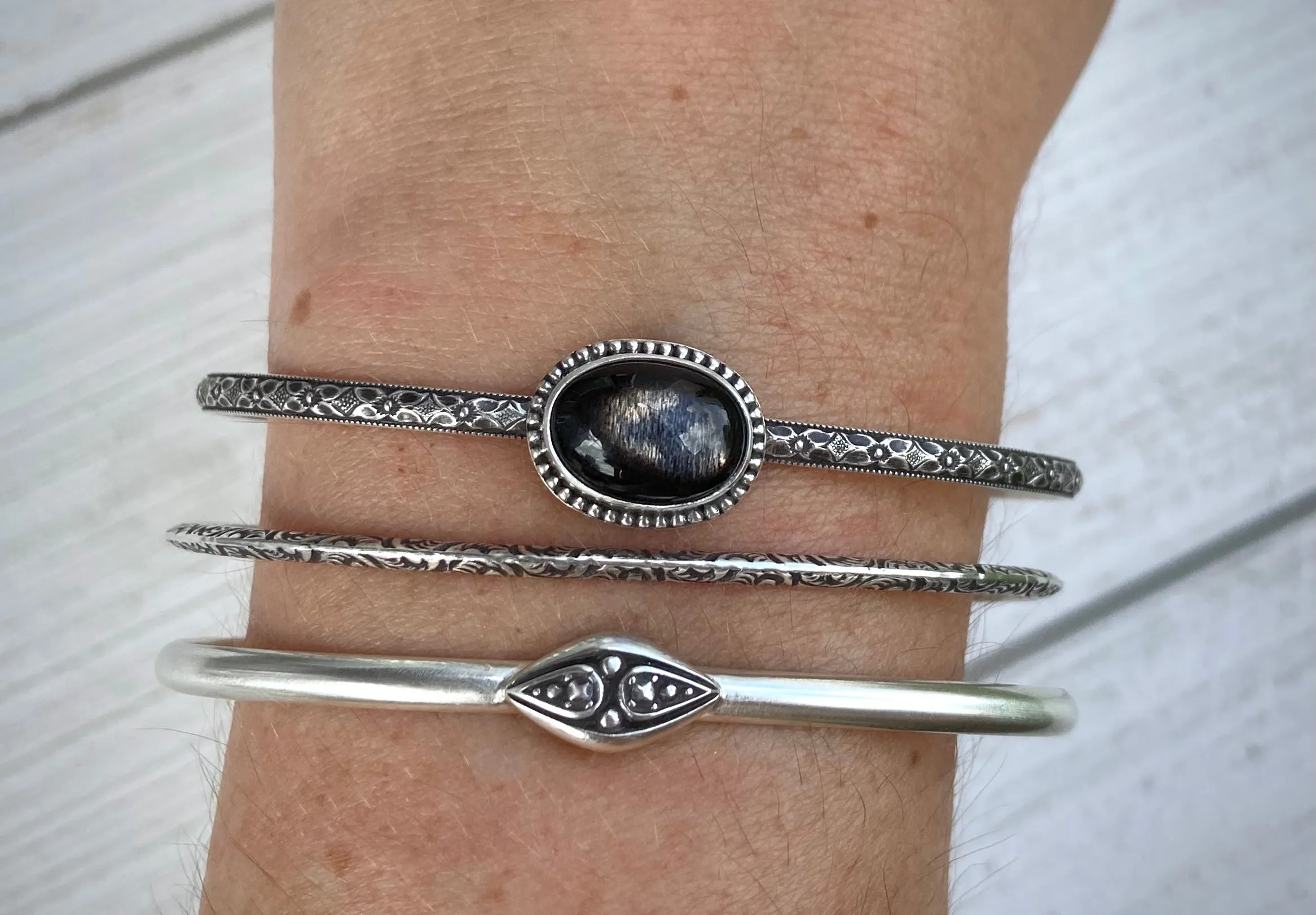 Black Sunstone Stacker Set