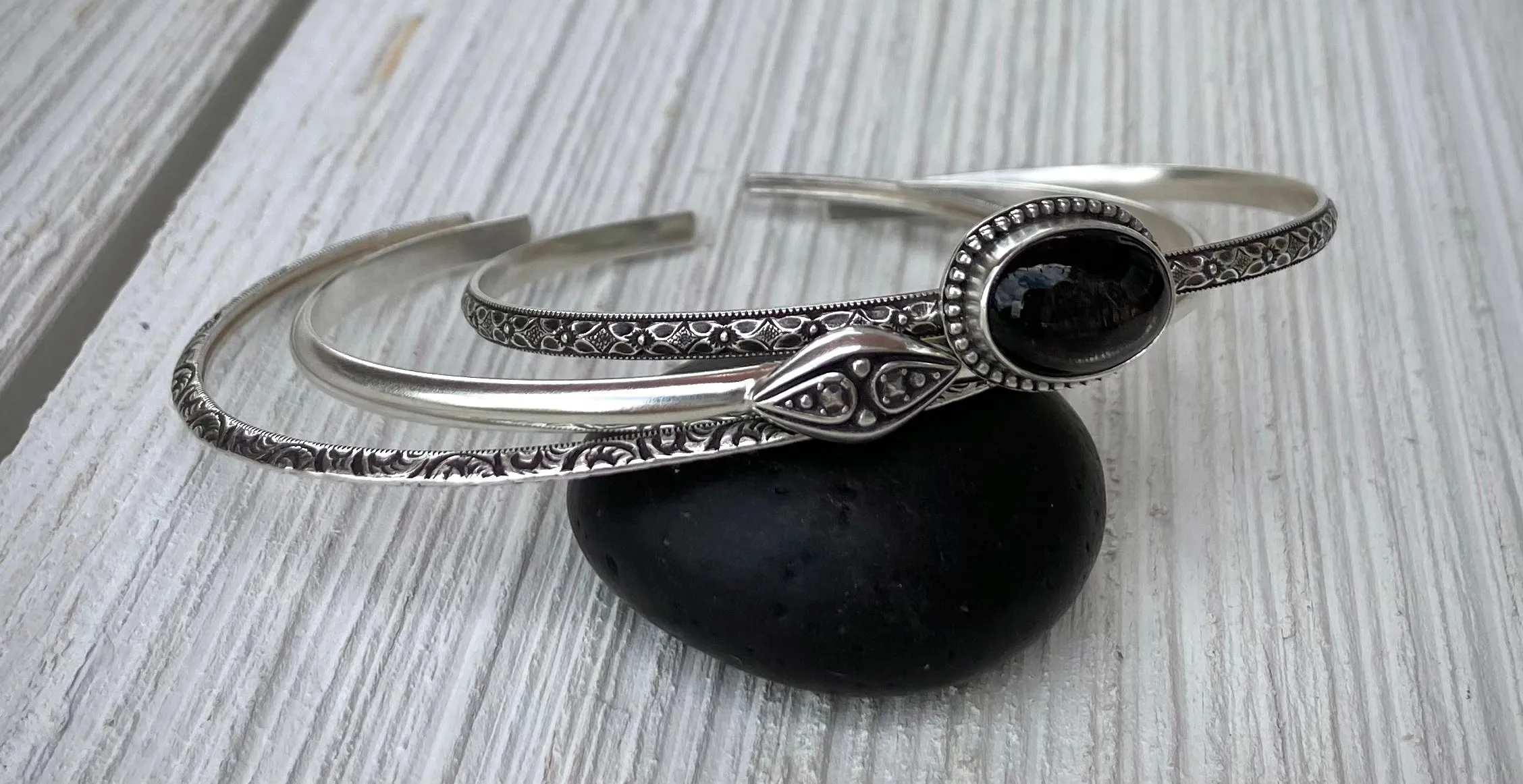 Black Sunstone Stacker Set