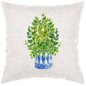 Blue And White Vase 2 Pillow Cover