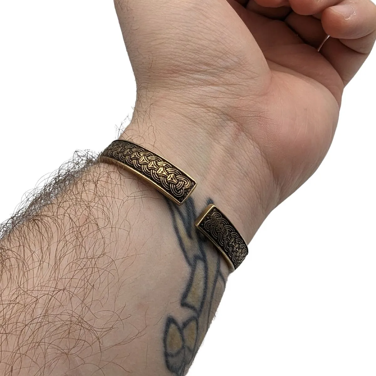 Borre big bracelet from bronze