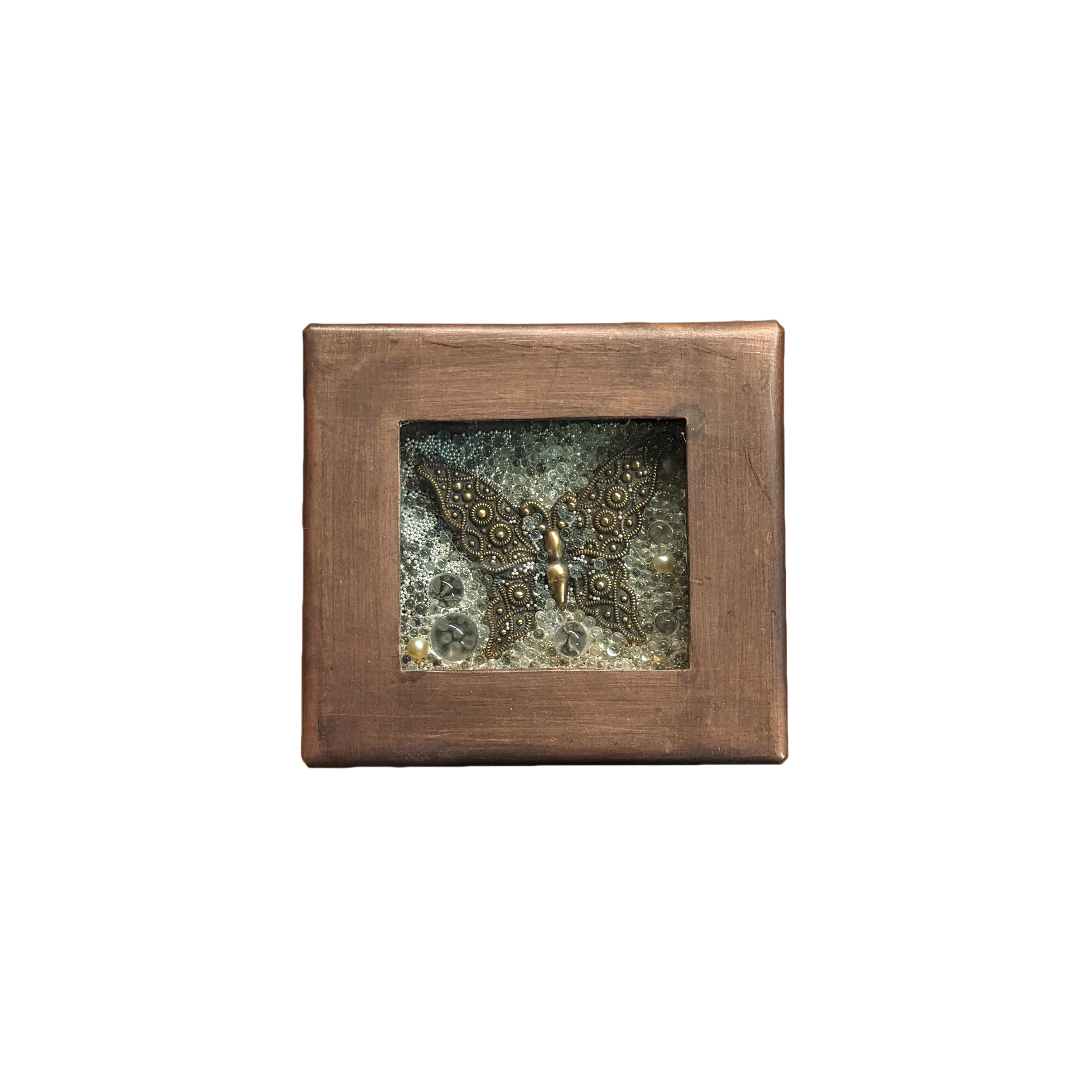 Butterfly Toy Reliquary Box by Grace Gunning