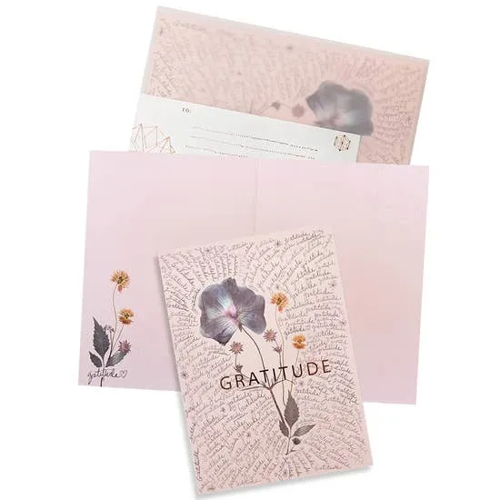 C9 - Greeting Card "Gratitude Script"