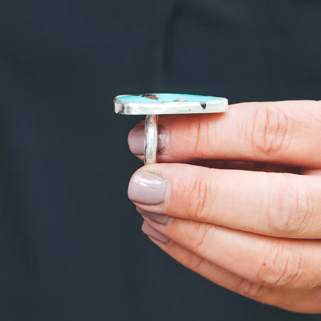 Campitos Turquoise Ring #15 - Size 7.75