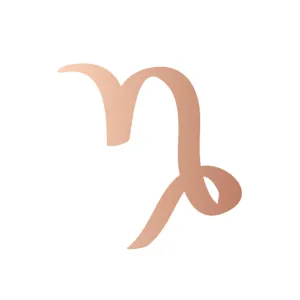 Capricorn in Rose Gold