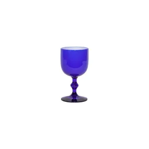 Carlo Moretti Cobalt Blue and White Cordials - Set of 6