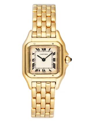 Cartier Panthere 18K Yellow Gold Ladies Watch